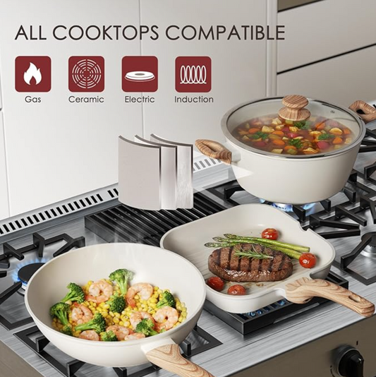 I Finally Found a Complete Non-Stick Cookware Set That Makes Cooking Effortless