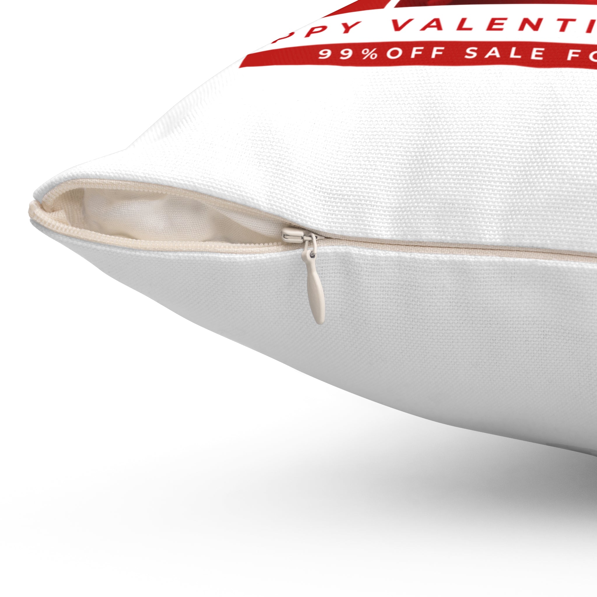 Valentine Love Pillow — Red Photo Collage & Pixel Heart Decorative Throw Pillow